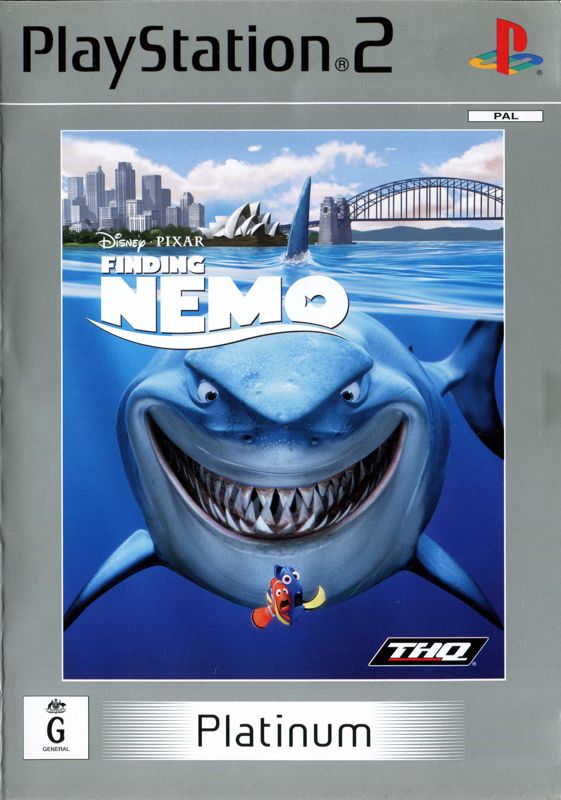 Front Cover for Disney•Pixar Finding Nemo (PlayStation 2) (Platinum release)
