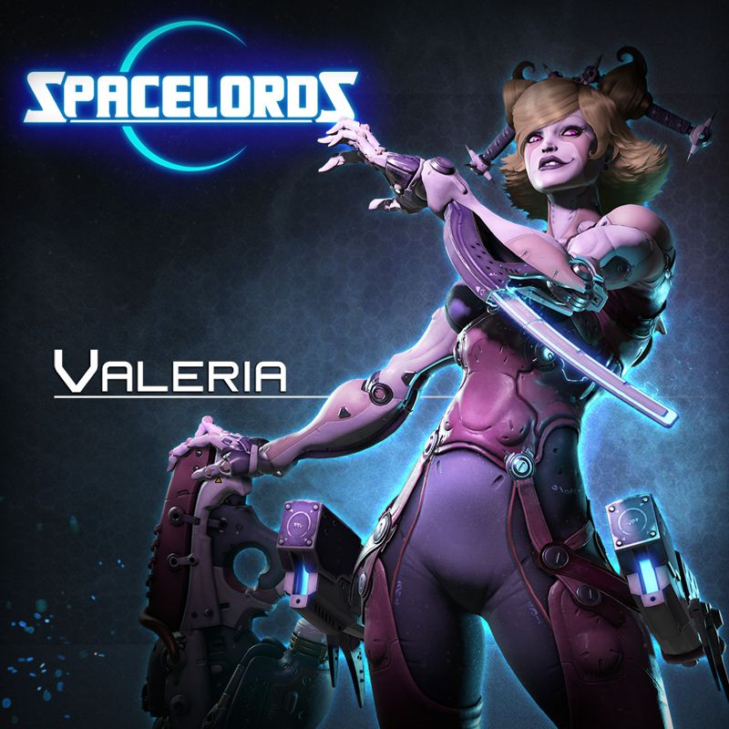 Front Cover for Spacelords: Valeria (PlayStation 4) (download release)