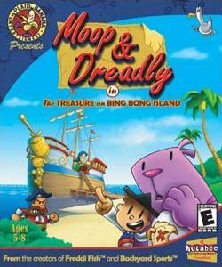 Front Cover for Moop and Dreadly in the Treasure on Bing Bong Island (Macintosh and Windows) (From Disney's e-catalog (2002))