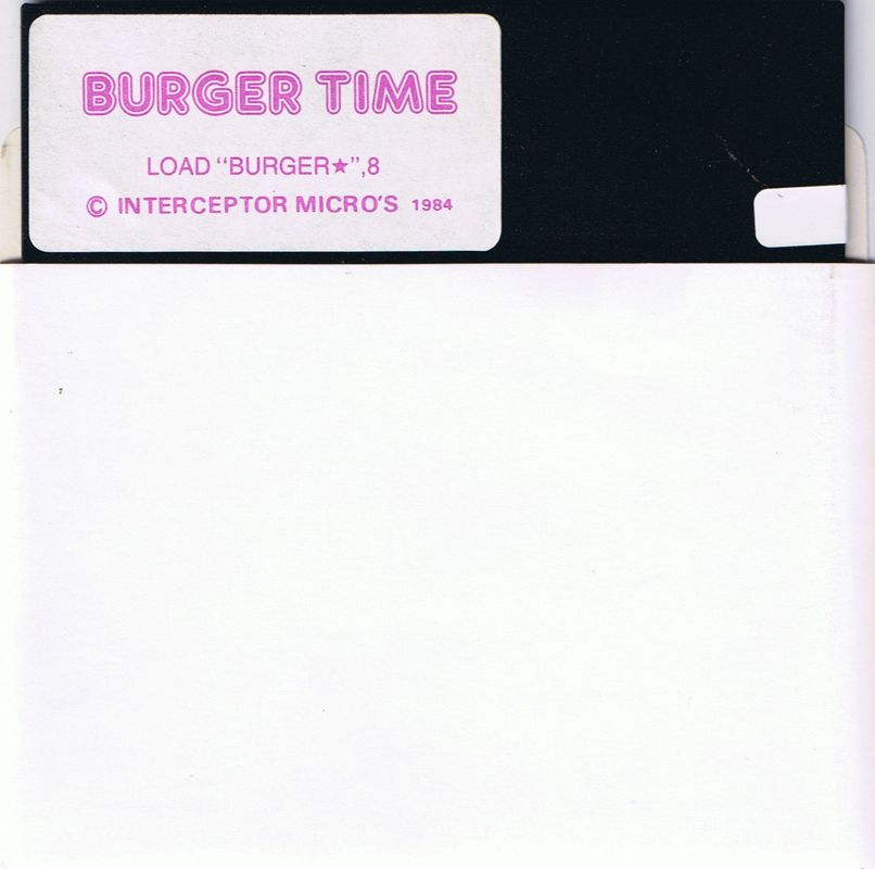 Media for BurgerTime (Commodore 64)