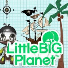 Front Cover for LittleBigPlanet: Pirates of the Caribbean Level Kit (PlayStation 3) (PSN release)