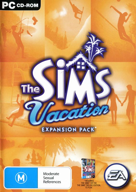Front Cover for The Sims: Vacation (Windows) (Re-release)