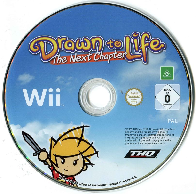 Media for Drawn to Life: The Next Chapter (Wii)