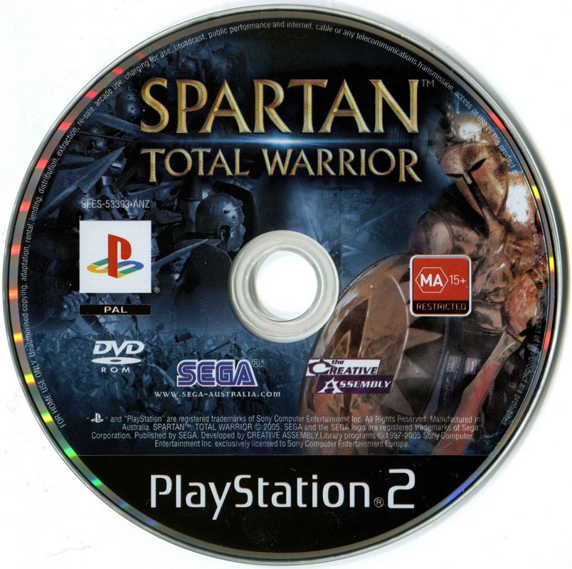 Media for Spartan: Total Warrior (PlayStation 2)