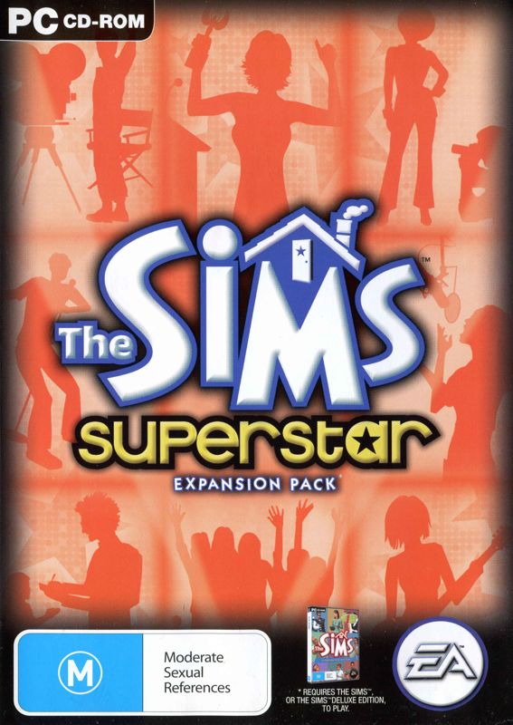 Front Cover for The Sims: Superstar (Windows) (Re-release)
