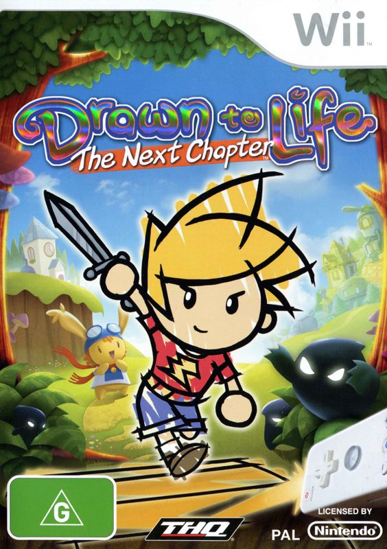 Front Cover for Drawn to Life: The Next Chapter (Wii)