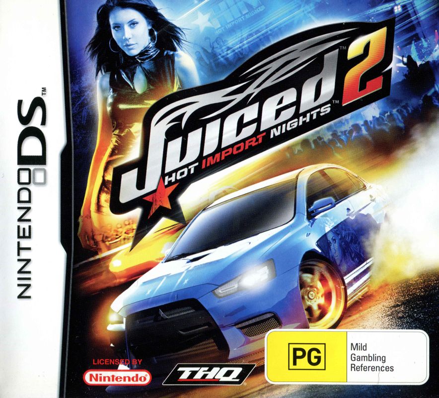 Front Cover for Juiced 2: Hot Import Nights (Nintendo DS)