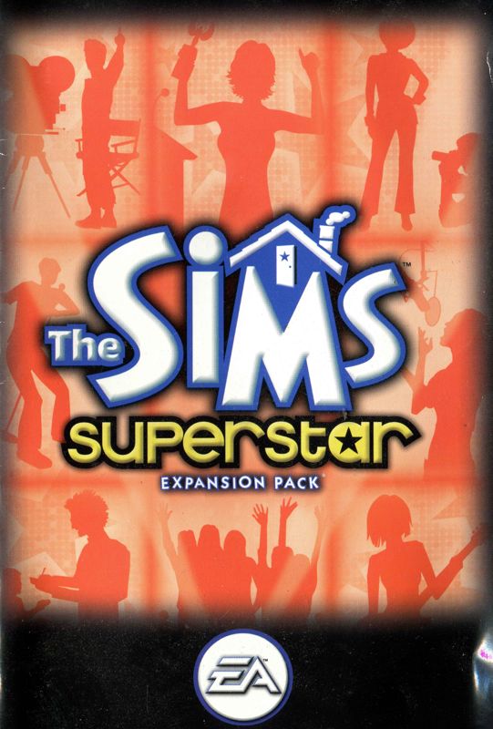 Manual for The Sims: Superstar (Windows) (Re-release): Front
