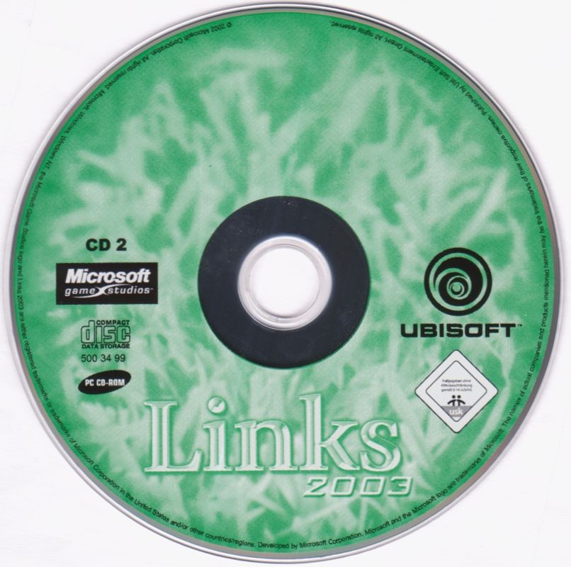 Media for Links 2003 (Windows) (Ubisoft eXclusive release): Disc 2