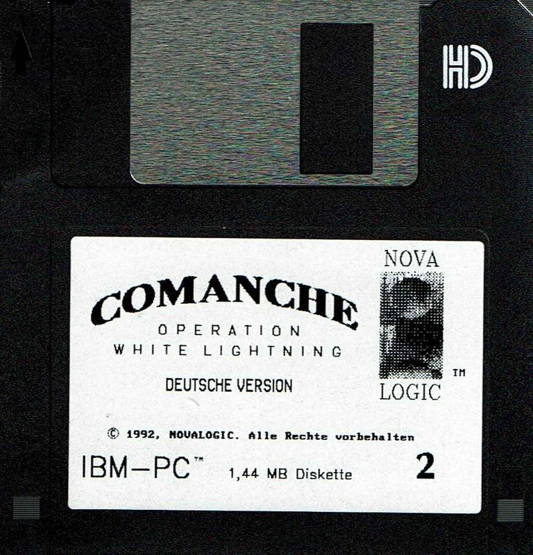Media for Comanche: Maximum Overkill (DOS): Disk 2