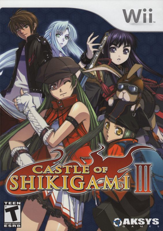 Front Cover for Castle of Shikigami III (Wii)
