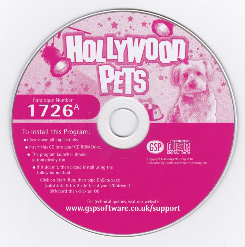 Media for Hollywood Pets (Windows)