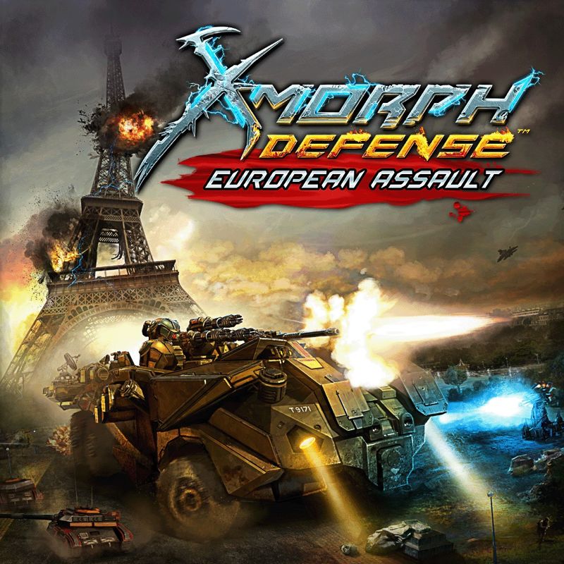 Front Cover for X-Morph: Defense - European Assault (PlayStation 4) (download release)