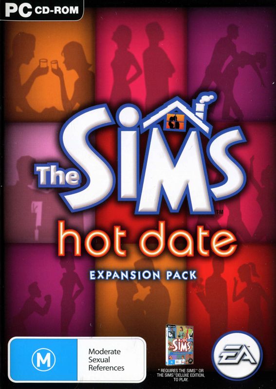 Front Cover for The Sims: Hot Date (Windows) (Re-release)