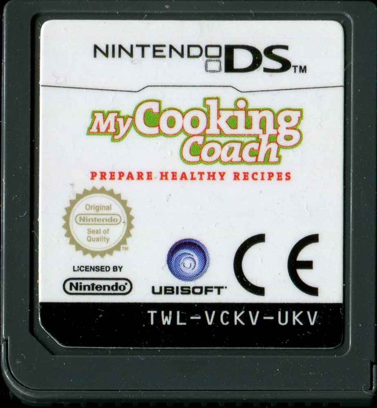 Media for My Healthy Cooking Coach (Nintendo DS): Front