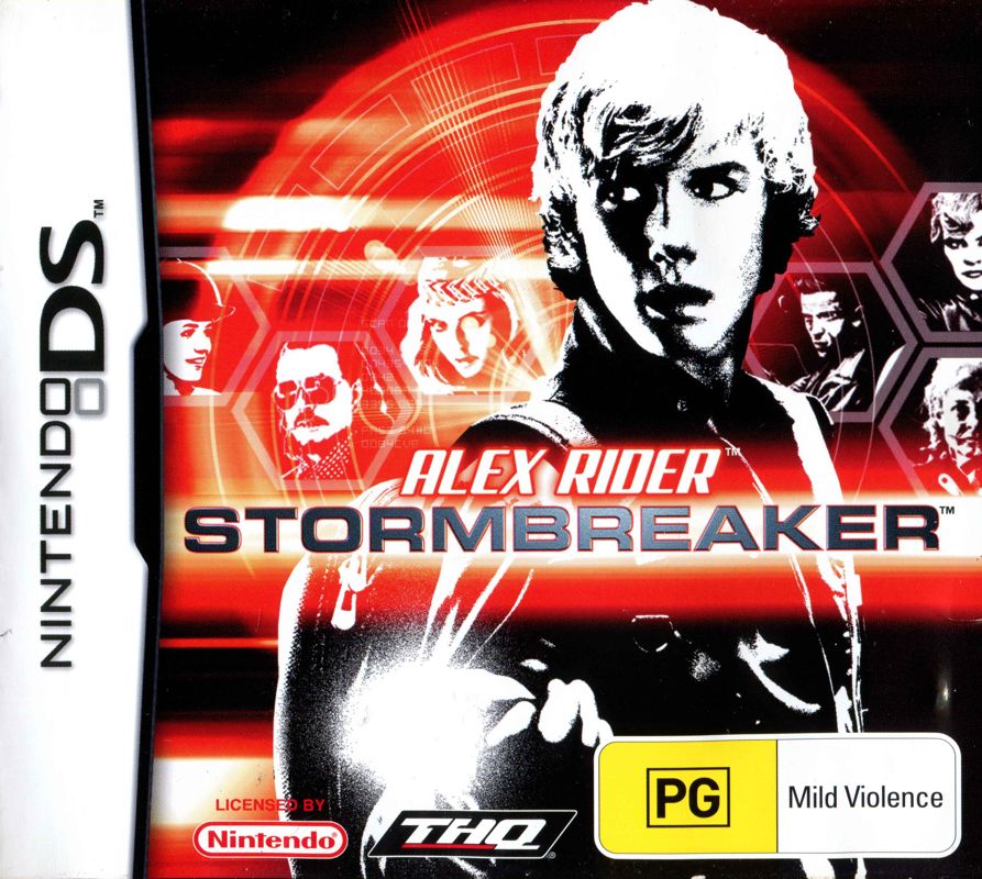 Front Cover for Alex Rider: Stormbreaker (Nintendo DS)