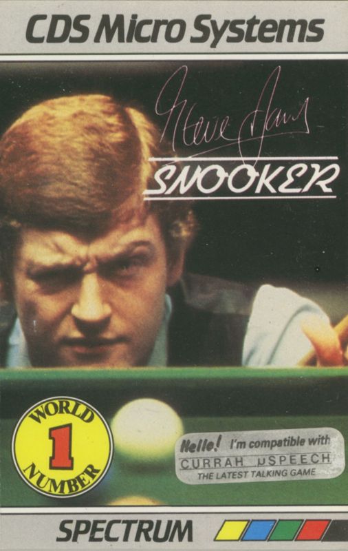 Front Cover for Steve Davis Snooker (ZX Spectrum)