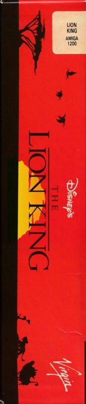 Spine/Sides for The Lion King (Amiga): Left