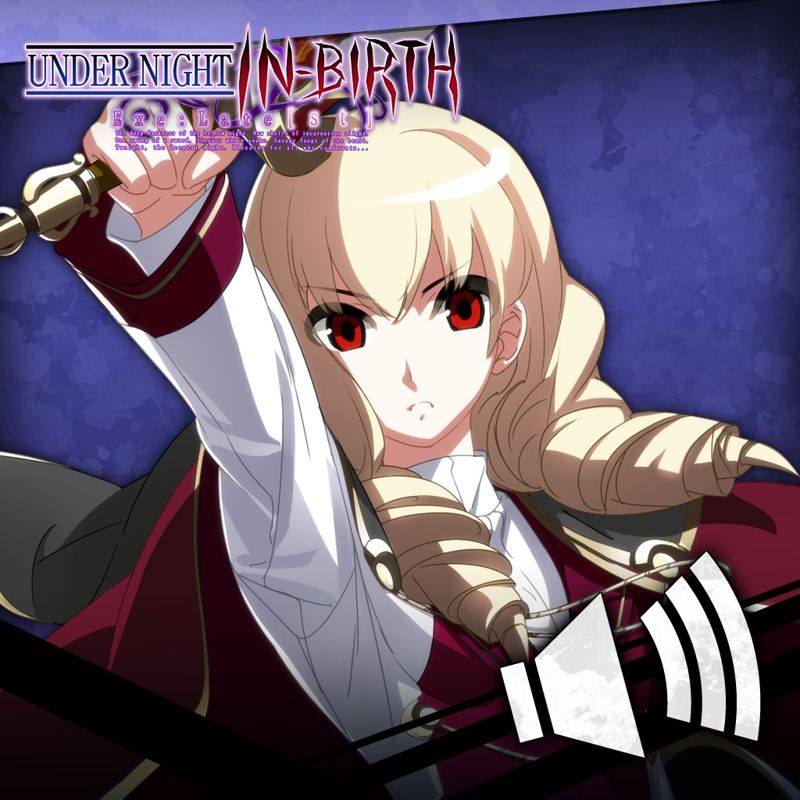 Front Cover for Under Night: In-Birth - Exe:Late[st]: Round Call Voice Wagner (PS Vita and PlayStation 3 and PlayStation 4) (download release)