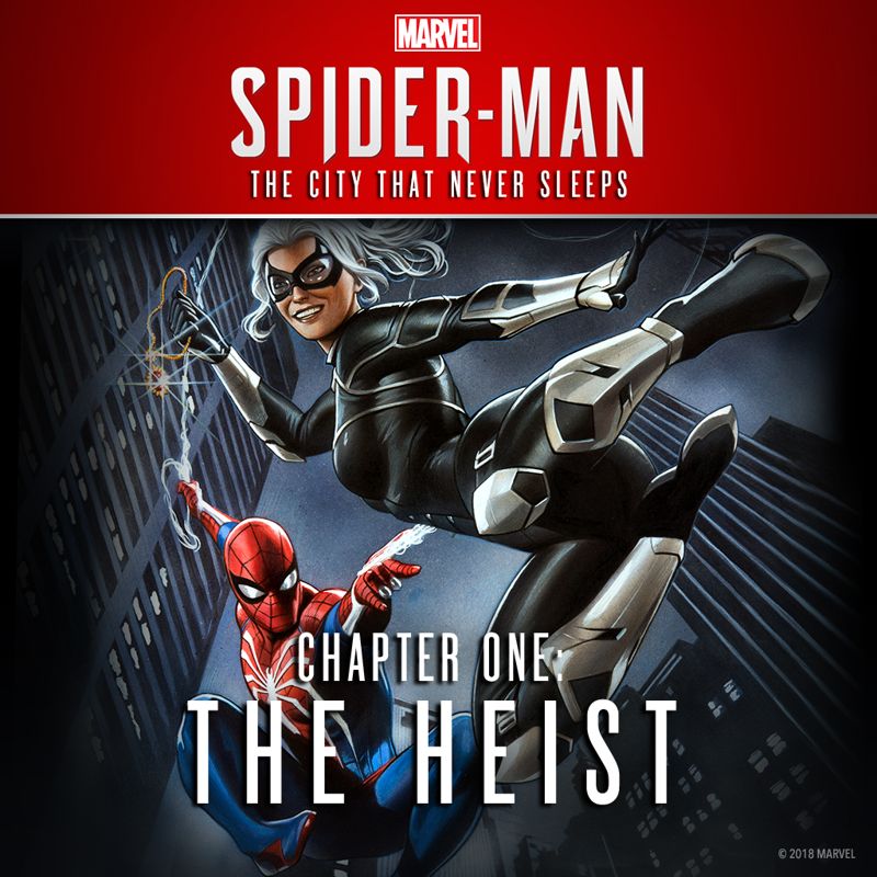Front Cover for Marvel Spider-Man: The City That Never Sleeps - Chapter One: The Heist (PlayStation 4) (download release)