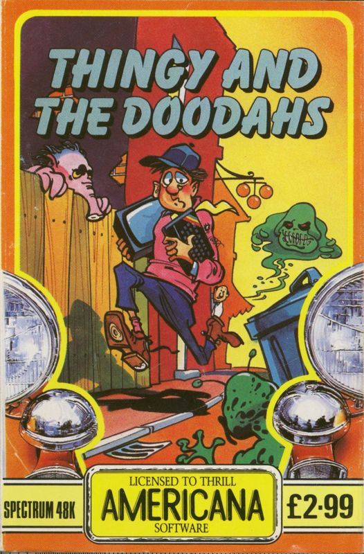 Front Cover for Thingy and the Doodahs (ZX Spectrum)