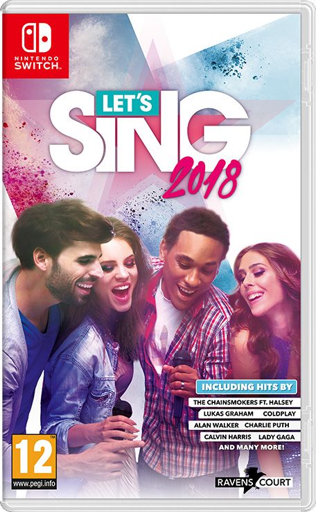 Front Cover for Let's Sing 2018 (Nintendo Switch) (download release)