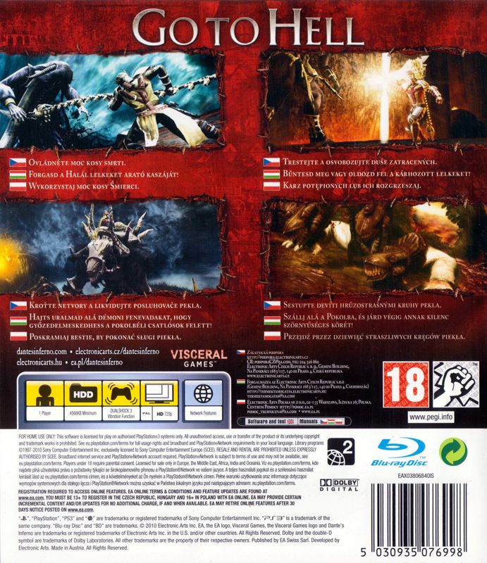 Dante's Inferno (PlayStation 3) 
