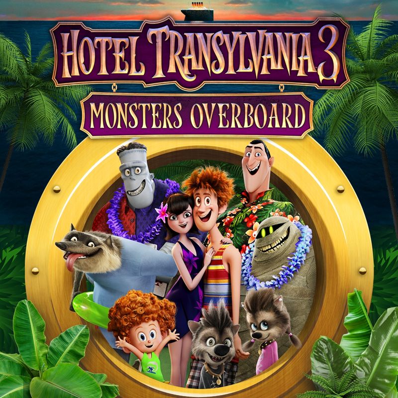 Front Cover for Hotel Transylvania 3: Monsters Overboard (PlayStation 4) (download release)