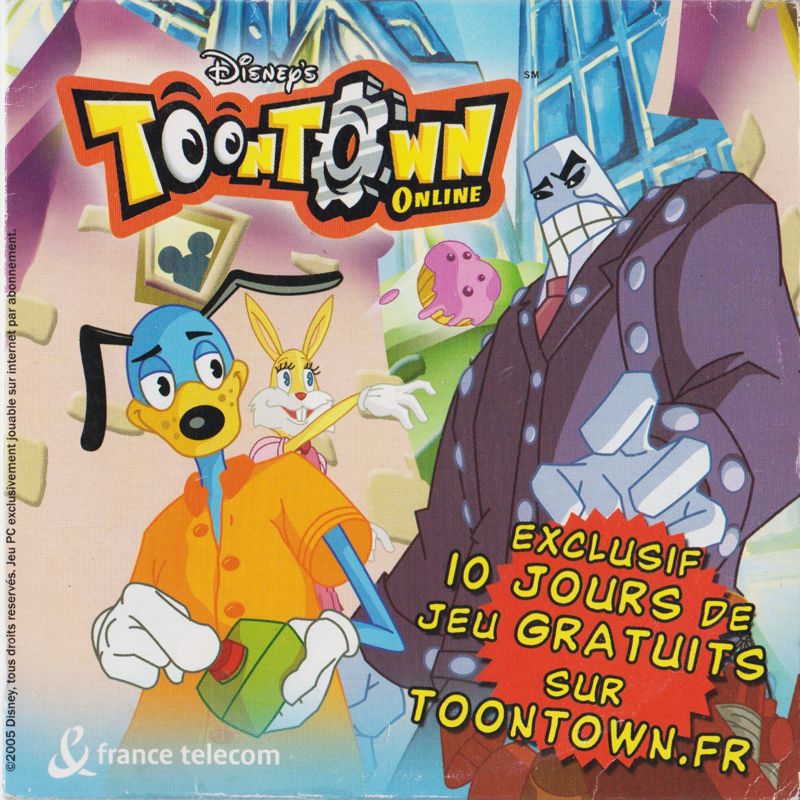 Front Cover for Toontown Online (Windows) (France Telecom release (2005))