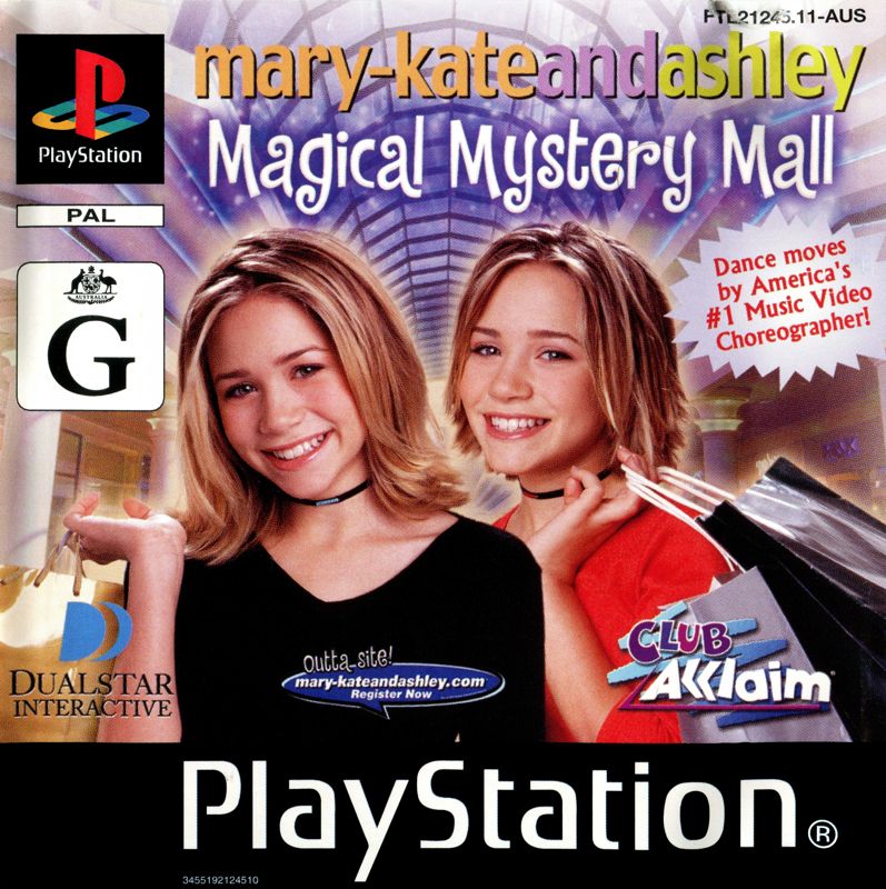 Front Cover for Mary-Kate and Ashley: Magical Mystery Mall (PlayStation)