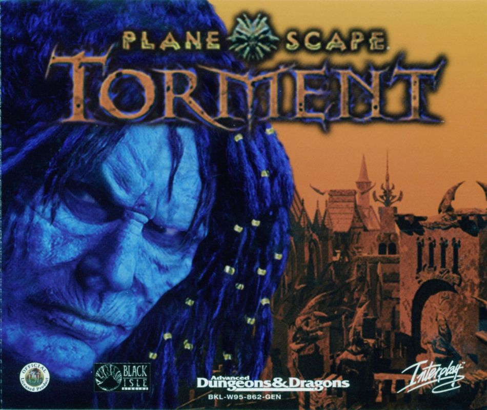 Other for Planescape: Torment / Baldur's Gate / Fallout 2 (Windows): Planescape: Torment - Jewel Case - Front