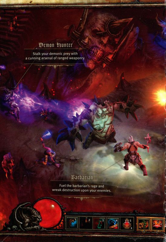 Inside Cover for Diablo III (Macintosh and Windows): Inside Fold - Part 3