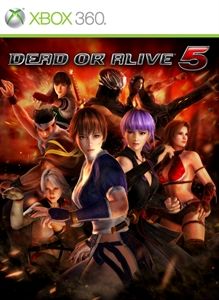Front Cover for Dead or Alive 5 (Xbox 360) (Games on Demand release)