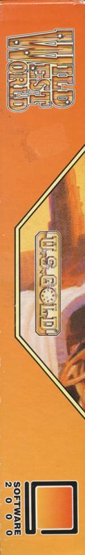 Spine/Sides for Wild West World (DOS): Left/Right