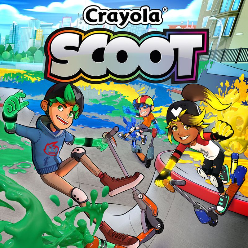 Front Cover for Crayola Scoot (Nintendo Switch) (download release)