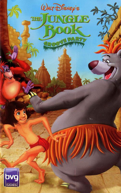 Manual for Walt Disney's The Jungle Book: Rhythm n' Groove (PlayStation 2): Front