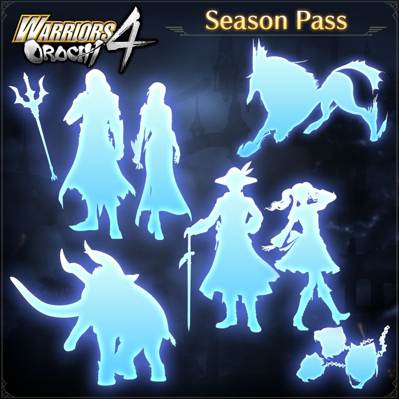 Front Cover for Warriors Orochi 4: Season Pass (PlayStation 4) (download release)