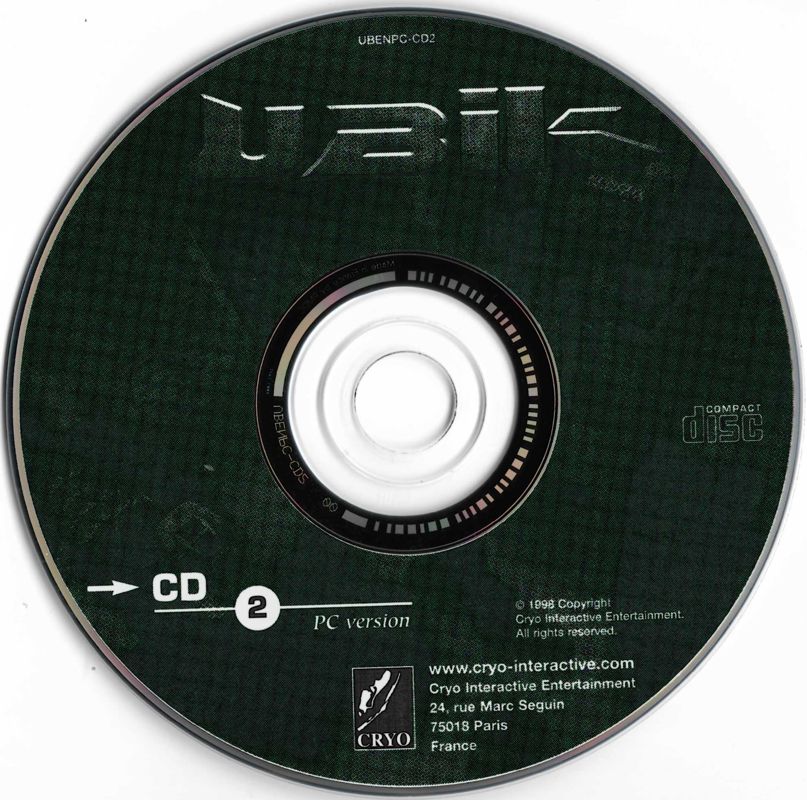 Media for Ubik (Windows): Disk 2
