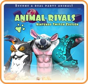 Front Cover for Animal Rivals (Nintendo Switch) (download release): 1st version