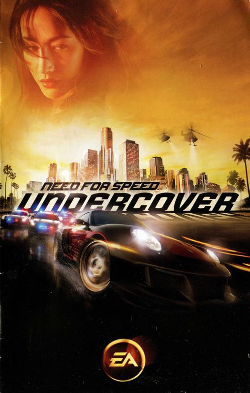 Manual for Need for Speed: Undercover (PlayStation 2): Front