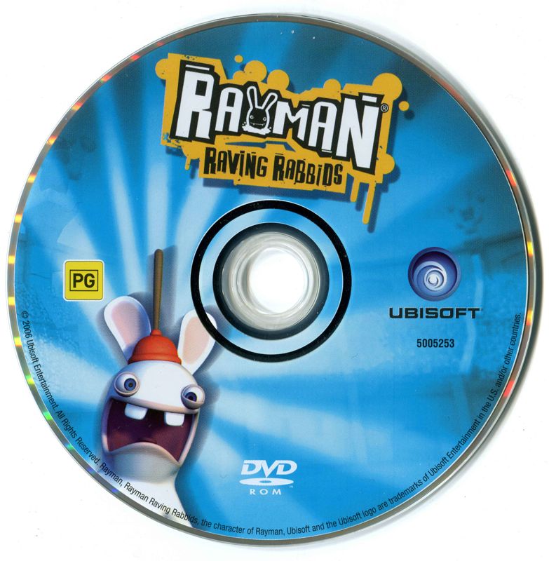 Rayman: Raving Rabbids cover or packaging material - MobyGames