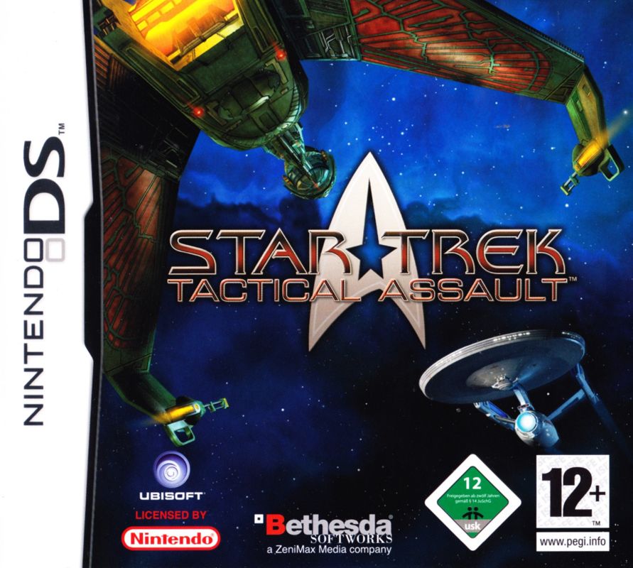 Front Cover for Star Trek: Tactical Assault (Nintendo DS)