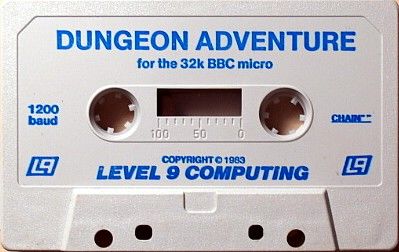 Media for Dungeon Adventure (BBC Micro)