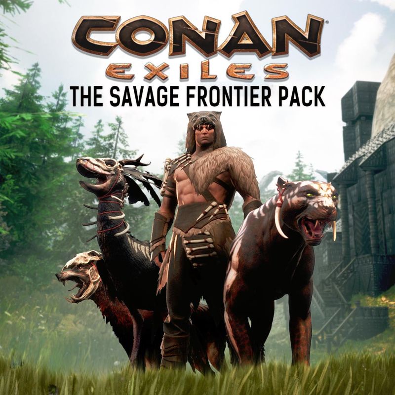 Front Cover for Conan: Exiles - The Savage Frontier Pack (PlayStation 4) (download release)