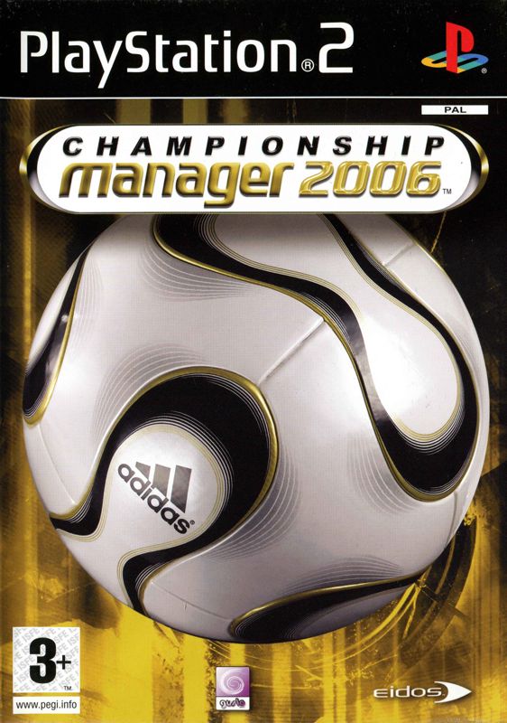 Front Cover for Championship Manager 2006 (PlayStation 2)