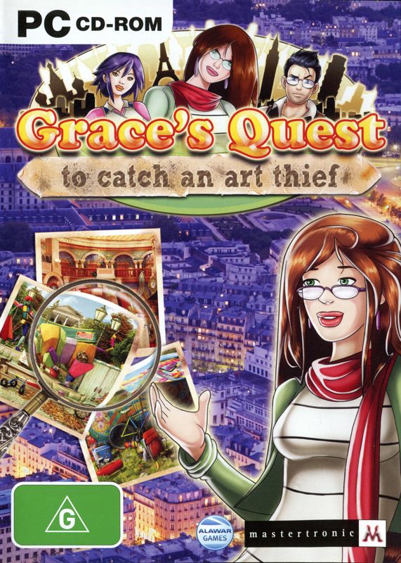 Front Cover for Grace's Quest: To Catch An Art Thief (Windows)