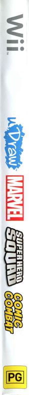 Spine/Sides for Marvel Super Hero Squad: Comic Combat (Wii)