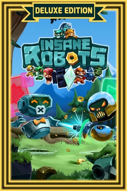 Front Cover for Insane Robots (Deluxe Edition) (Xbox One) (download release)