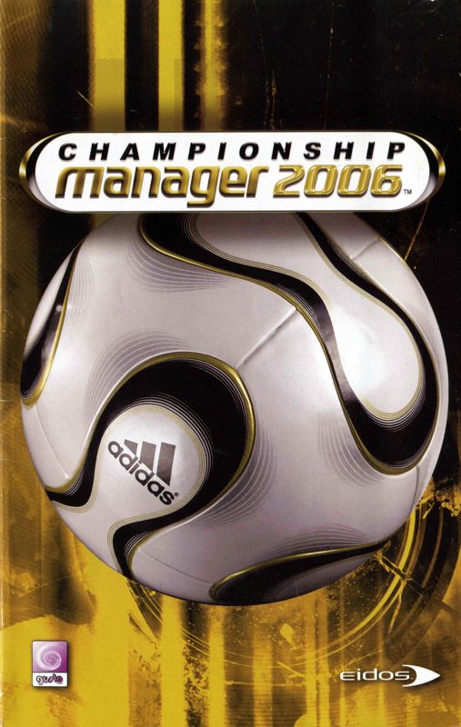 Manual for Championship Manager 2006 (PlayStation 2): Front