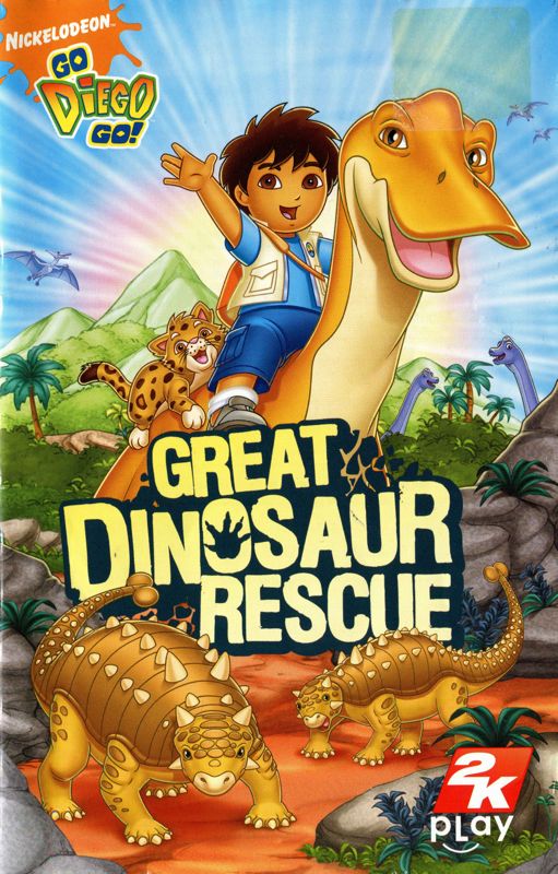 Go, Diego, Go!: Great Dinosaur Rescue cover or packaging material ...